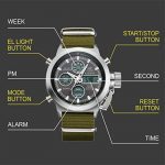 Mens Watches, Sports Military Digital Gents Watch Chronograph