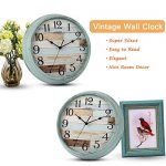 HYLANDA Rustic Wall Clock, Wall Clocks Battery Operated