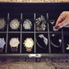 12 Slot Watch Box Organizer with Lock Display Case