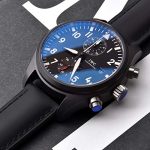 Black Leather Watch Bands 22mm Quick Release