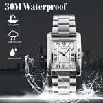 Rectangle Rose Gold Women Watch SKMEI