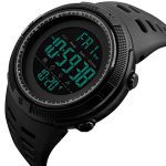 Digital LED Military Dual Time Back Light Stopwatch