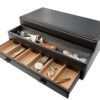 Watch Box with Valet Drawer for Dresser