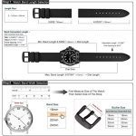 WOCCI 18mm Watch Bands - Premium Silicone Rubber
