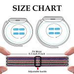  Adjustable Elastic Bands Compatible for Apple Watch Band 38mm
