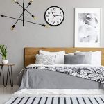 LAMIKO 2 Packs Non-Ticking Silent Wall Clocks Battery Operated