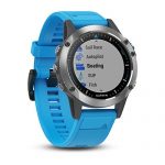 Stainless Steel with Blue Band Garmin quatix Multisport Marine Smartwatch