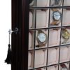 Wood Watch Display Case and Storage Organizer Box