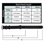 22mm Black Nato Strap With Black Heavy Buckle