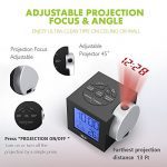 Projection Alarm Clock, Projector Time on Ceiling Wall