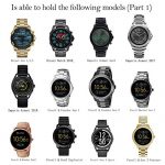 Universal Aluminum Watch Stand for Multiple Smartwatches