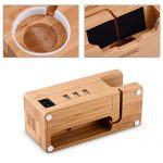 Wood Charging Dock Station for 38mm and 42mm Apple Watch