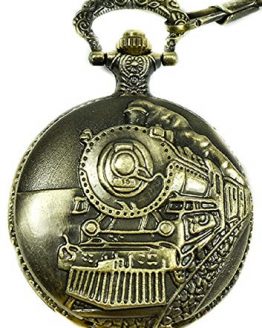 Historical Train Pocket Watch North American Railroad Approved