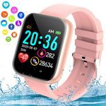 Waterproof Fitness Watch with Blood Pressure Heart Rate Sleep Monitor Smart Watch