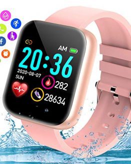 Waterproof Fitness Watch with Blood Pressure Heart Rate Sleep Monitor Smart Watch