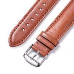 iStrap Genuine Calfskin Leather Watch Band Padded Replacement