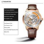 Mens Automatic Watch,Luxury Watches for Men Stainless Steel LOBINNI