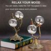 Metal Sand Watch Small Rotating Sand Timer Clock