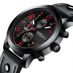 Waterproof Black Men's Watch Business