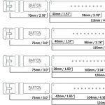 Black Buckle Watch Bands - Soft Silicone Quick Release