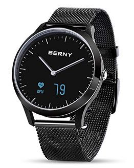 Fitness Tracker BERNY Hybrid Smart Watch Compatible with iPhone and Android