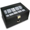 Custom Engraved Watch Box For 20 Large Watches