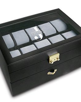 Custom Engraved Watch Box For 20 Large Watches