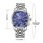 Waterproof Date Business Watch Quartz Analog
