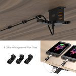 iWatch Stand Smart Watch Charging Dock Headphone Stand with USB Charger