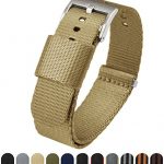 NATO Style Watch Strap Stainless Steel Buckl
