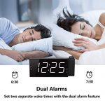 rojector Ceiling Clock with 7”Large Digtal LED Display Dimmer