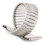 Speidel Stainless Steel Stretch Watch Band Silver Tone