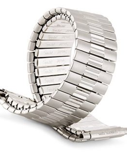 Speidel Stainless Steel Stretch Watch Band Silver Tone