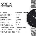 Larsson Jennings Watch with 40mm Black dial
