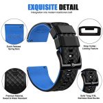 Silicone Watch Band Compatible with Samsung Galaxy Watch 3