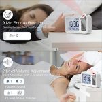 Projection Alarm Clock 180° Projector