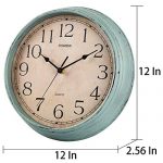 Vintage Silent Retro Wall Clocks Battery