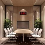 Large Digital Wall Clock with 7 Color Night Light