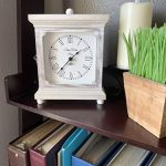Tasse Verre Rustic Shelf Clock: Timeless Farmhouse Decor for Home and Office