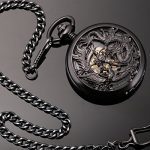 SIBOSUN Pocket Watch Personalized Engraved Back Case