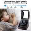 Watch Winder for automatic watches Battery Powered or AC