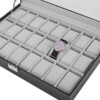 Watch Box, 24 Slots Mens Watch Organizer