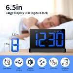 Bedrooms, Bedside Digital Alarm Clock with Large Display