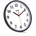 Wall Clock Office School Battery