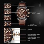 Mens Luxury Watches Business Chronograph Sport Waterproof