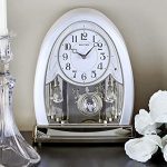 Joyful Crystal Pearl Musical Mantel Clock