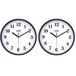 Wall Clock Office School Battery