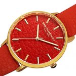 Italian Leather Dial Strap Orange Watch Bruno Magli