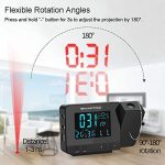 SMARTRO Digital Projection Alarm Clock with Weather Station