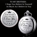Pocket Watch My Brother Engraved